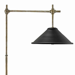 Торшер с черным абажуром в форме конуса Сoncord варинант исполнения - 1 | Loft Concept в Волгограде