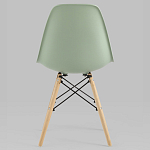 Пластиковый стул на ножках из массива бука Eames Mint варинант исполнения - 4 | Loft Concept в Волгограде