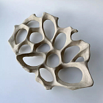 Блюдо «Бежевый коралл» варинант исполнения - 2 | Loft Concept в Волгограде