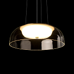 Подвесной светильник  с плоским прозрачным стеклянным плафоном Grada Light варинант исполнения - 8 | Loft Concept в Волгограде