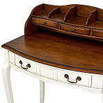 Стол-бюро из массива дерева Montmartre Provence White Desk варинант исполнения - 2 | Loft Concept в Волгограде