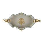 Чаша с орнаментом на бронзовых ножках в виде львов Eden Garden варинант исполнения - 2 | Loft Concept в Волгограде