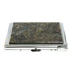 Портсигар на 10 сигарет с газовой зажигалкой из натурального камня Лабрадор Stone Cigarettes Cases варинант исполнения - 5 | Loft Concept в Волгограде