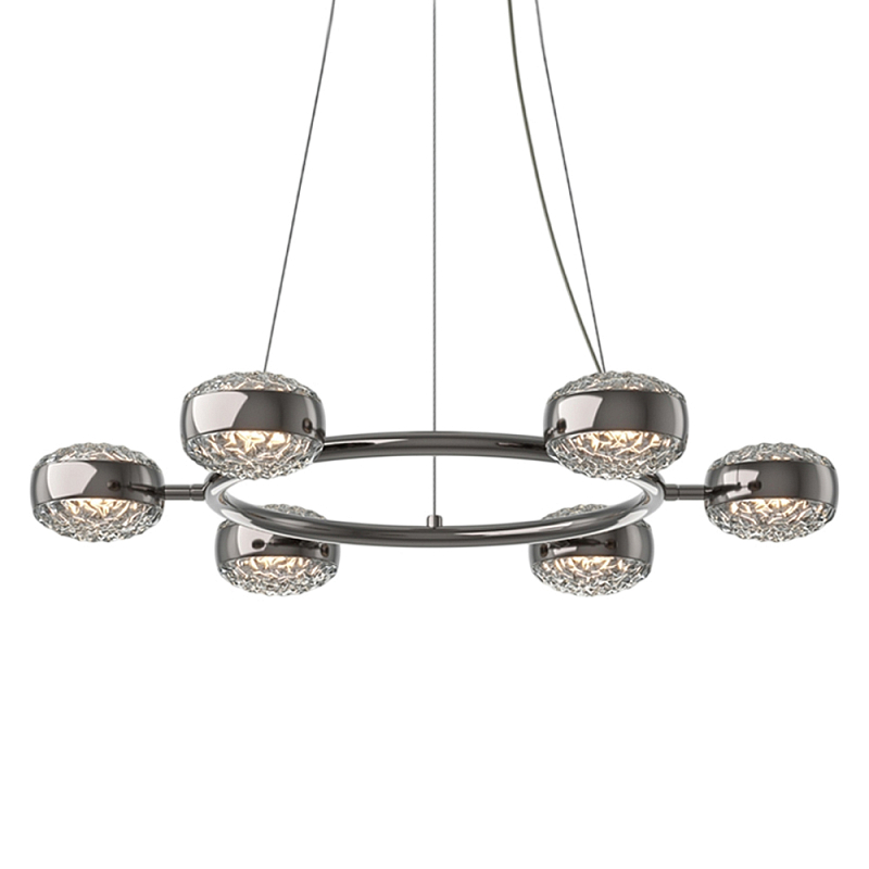 Люстра подвесная Mind 3000К 60Вт Черный Серый Латунь в Волгограде | Loft Concept 