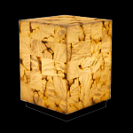 Торшер прямоугольный из натурального камня Calcite Geometry варинант исполнения - 5 | Loft Concept в Волгограде