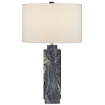 Настольная лампа с корпусом из серого мрамора Breathtaking View варинант исполнения - 3 | Loft Concept в Волгограде