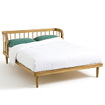 Кровать из массива дуба с пружинным блоком Mateta варинант исполнения - 1 | Loft Concept в Волгограде