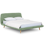 Кровать с мягким изголовьем Palmer Bed варинант исполнения - 9 | Loft Concept в Волгограде