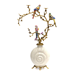 Подсвечник с декором из птиц на ветвях Birds of Paradise варинант исполнения - 1 | Loft Concept в Волгограде