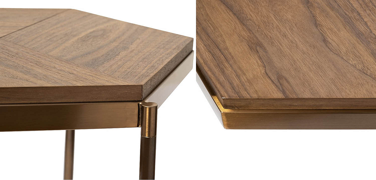 Приставной стол Hexagonal Side Table Приставной стол Hexagonal Side Table - Loft-Concept в Волгограде