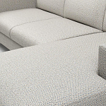 Мебельная ткань Шенилл серо-голубой цвет 142 см T4-47 варинант исполнения - 12 | Loft Concept в Волгограде