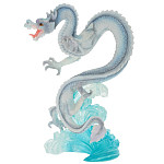 Декоративная статуэтка Дракон White Blue Water Dragon Statuette варинант исполнения - 1 | Loft Concept в Волгограде