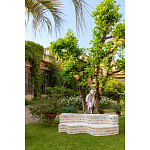 Дизайнерский модульный диван волнистой формы с цветным принтом Poltronova Superonda Sofa варинант исполнения - 44 | Loft Concept в Волгограде