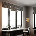 Люстра конусовидная с каскадом из разноцветных круглых подвесов Key Lustar варинант исполнения - 5 | Loft Concept в Волгограде