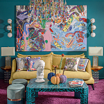 Homer Simpson in Paradise картина акрил на холсте варинант исполнения - 1 | Loft Concept в Волгограде