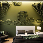 Барельеф OWLS варинант исполнения - 2 | Loft Concept в Волгограде