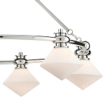 Люстра с ромбовидными плафонами Pointed Diamond Shade варинант исполнения - 1 | Loft Concept в Волгограде