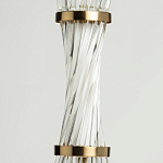 Подвесной светильник с цилиндрическим плафоном из прозрачных стеклянных трубок Nembus варинант исполнения - 7 | Loft Concept в Волгограде