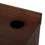 Рабочий стол из массива ясеня Marleen Brown Desk варинант исполнения - 2 | Loft Concept в Волгограде