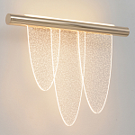 Бра с тремя элементами в форме лепестков и металлическим основанием DALI Tonin Casa варинант исполнения - 1 | Loft Concept в Волгограде