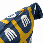 Чехол на подушку с двусторонним принтом и кисточками Ophelia Grove варинант исполнения - 3 | Loft Concept в Волгограде