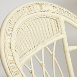 Комплект уличной мебели из ротанга Clara белый варинант исполнения - 3 | Loft Concept в Волгограде