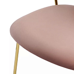 Стул Singer Chair без подлокотников Розовый Велюр варинант исполнения - 6 | Loft Concept в Волгограде