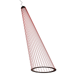 Подвесной светильник из металла Rays of Light варинант исполнения - 1 | Loft Concept в Волгограде