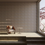 Гипсовая 3D Панель FERRUM варинант исполнения - 1 | Loft Concept в Волгограде