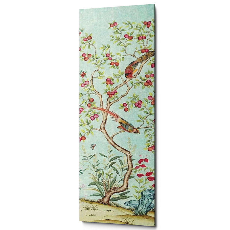 Постер Blue Chinoiserie 2 Голубой пастельный в Волгограде | Loft Concept 