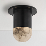 Потолочный светильник светодиодный с плафоном из натурального камня Purgatory варинант исполнения - 1 | Loft Concept в Волгограде