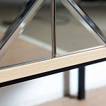 Шкаф с 2-мя зеркальными дверцами Serena Mirror Cabinet варинант исполнения - 5 | Loft Concept в Волгограде