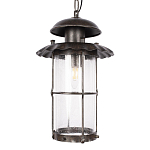 Уличный подвесной светильник с цилиндрическим плафоном на цепи Elysian Lanterns варинант исполнения - 5 | Loft Concept в Волгограде