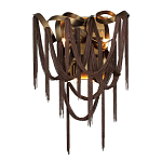 Бра с изогнутыми металлическими лентами и цепочками Atlantis Chain варинант исполнения - 3 | Loft Concept в Волгограде