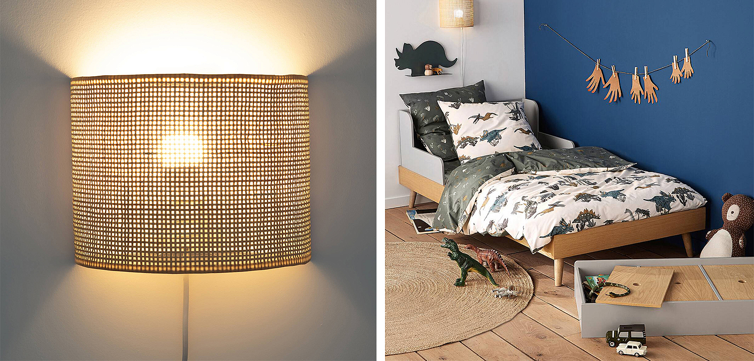Бра Ottar Wicker Bamboo Cane beige Бра Ottar Wicker Bamboo Cane beige - Loft-Concept в Волгограде