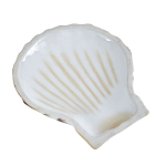 Фигурка из фарфора в виде ракушки морского гребешка Marine Tridacna варинант исполнения - 2 | Loft Concept в Волгограде