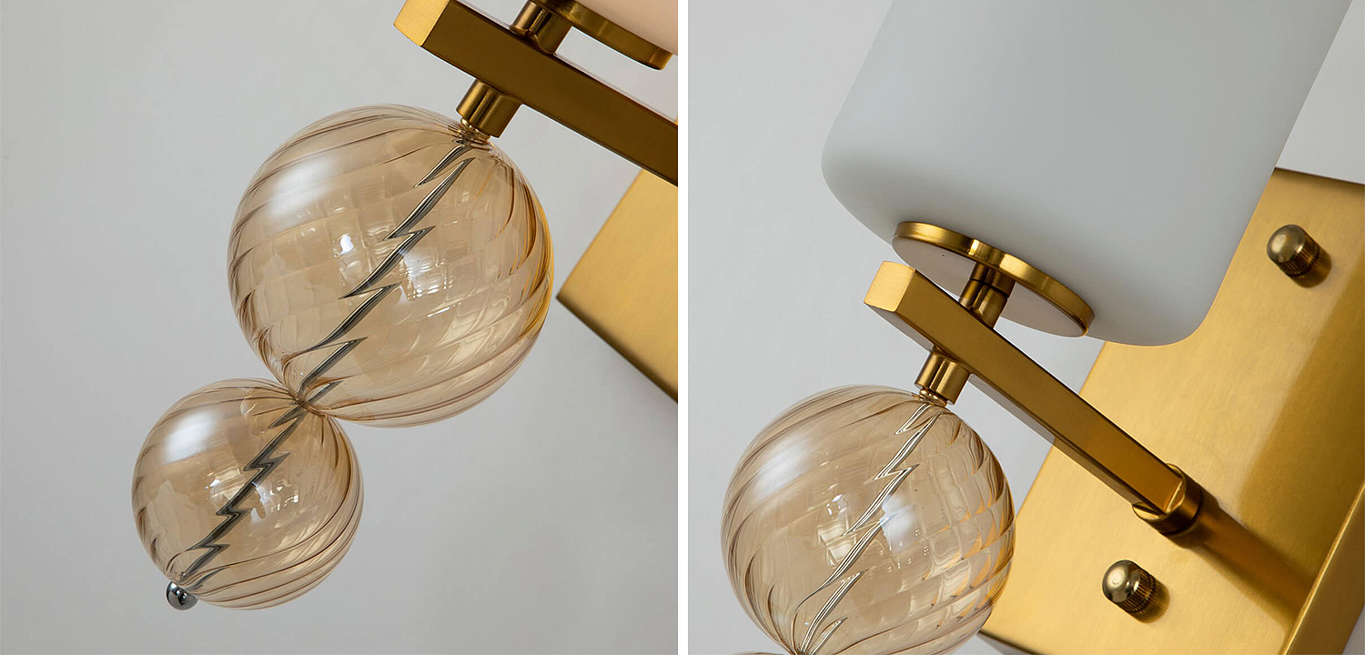 Бра Blown Glass Balloons Wall Lamp Бра Blown Glass Balloons Wall Lamp - Loft-Concept в Волгограде