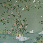 Обои ручная роспись Harpsden blue варинант исполнения - 1 | Loft Concept в Волгограде