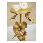 Столик приставной из металла с основанием в виде цветочной композиции Flower Arrangement Table варинант исполнения - 6 | Loft Concept в Волгограде