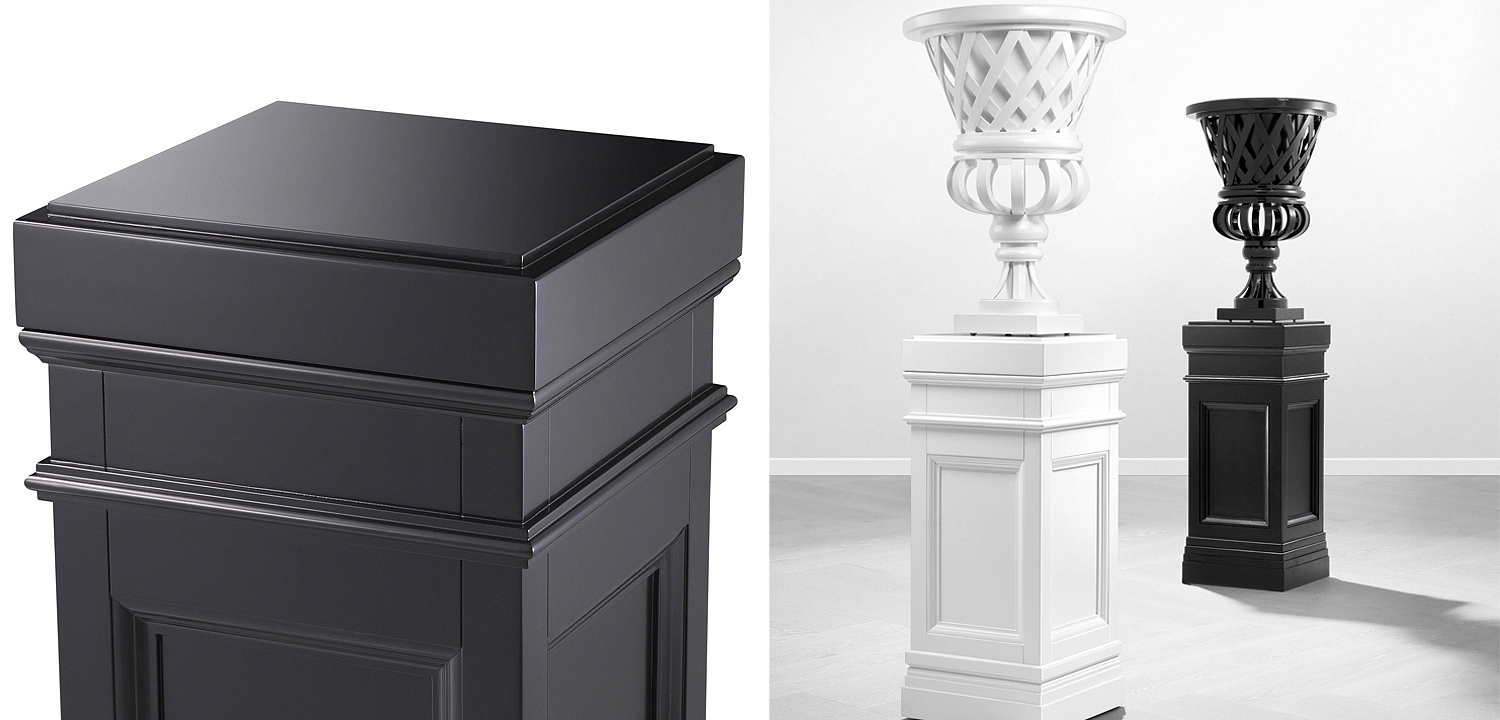 Подставка Eichholtz Сolumn Marceau black Подставка Eichholtz Сolumn Marceau black - Loft-Concept в Волгограде