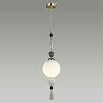 Подвесной светильник со вставками из керамики SkyEast Duo варинант исполнения - 4 | Loft Concept в Волгограде