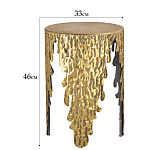 Столик дизайнерский Copper streaks варинант исполнения - 5 | Loft Concept в Волгограде