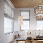 Люстра трехъярусная с декором из круглых деревянных бусин с кисточками Gray Brown Wooden Beads Chandelier варинант исполнения - 4 | Loft Concept в Волгограде