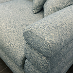 Дизайнерский Диван Lancaster Серо-голубое букле варинант исполнения - 1 | Loft Concept в Волгограде