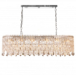 Люстра овальная с хрустальными подвесками Roul Crystal Light варинант исполнения - 4 | Loft Concept в Волгограде