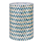 Столик с инкрустацией с перламутровым узором Rona варинант исполнения - 1 | Loft Concept в Волгограде