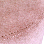 Банкетка овальная пыльно-розовый велюр на 4-х металлических ножках золотого цвета SANJAY варинант исполнения - 5 | Loft Concept в Волгограде