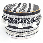 Пуф  Black and White Ornament варинант исполнения - 1 | Loft Concept в Волгограде