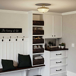 Потолочный светильник со стеклянным плафоном в виде купола Quoizel варинант исполнения - 16 | Loft Concept в Волгограде