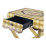 Приставной столик с ящиком в стиле ретро Vintage Rustic Tablecloth варинант исполнения - 3 | Loft Concept в Волгограде